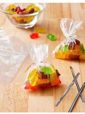 4" Clear Rectangle Treat Bags by Celebrate It®, 100ct.